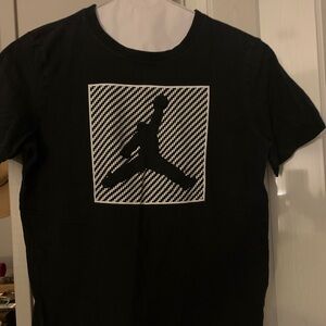 Jordan short sleeve Black Tee Youth XL